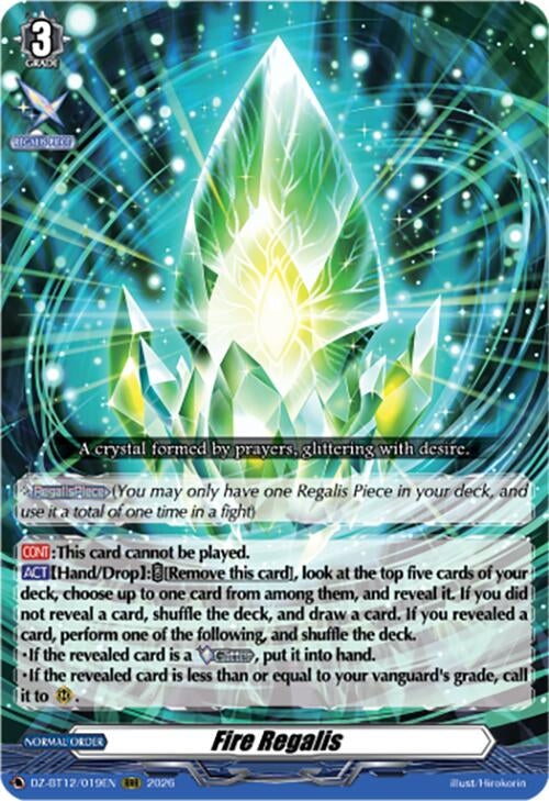 Image for Fire Regalis (DZ-BT12/019EN) - Cardfight Vanguard