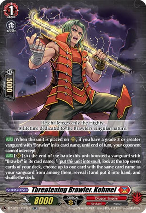 Threatening Brawler, Kohmei (DZ-BT12/023EN)