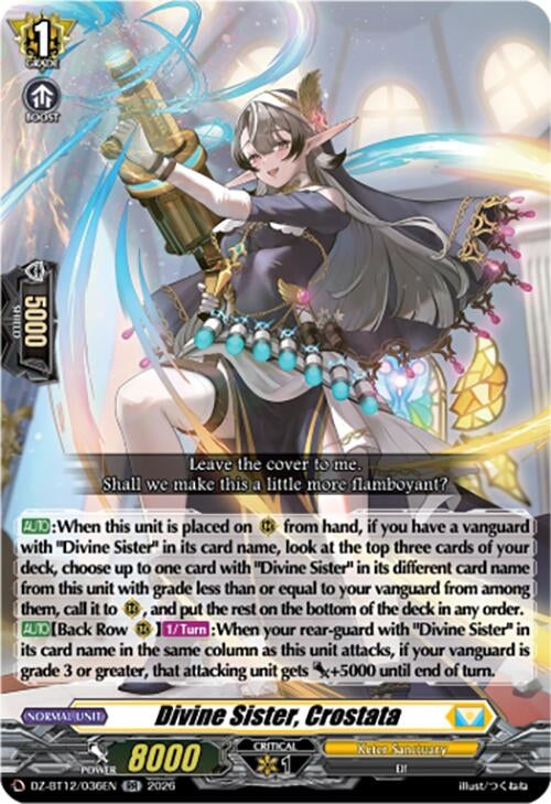 Image for Divine Sister, Crostata (DZ-BT12/036EN) - Cardfight Vanguard