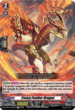 Frenzy Feather Dragon (DZ-BT12/044EN)