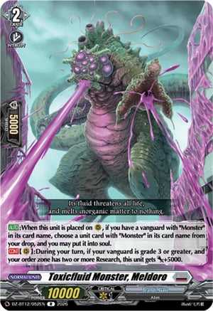Toxicfluid Monster, Meldoro (DZ-BT12/052EN)