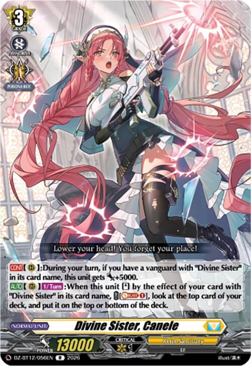 Image for Divine Sister, Canele (DZ-BT12/056EN) - Cardfight Vanguard
