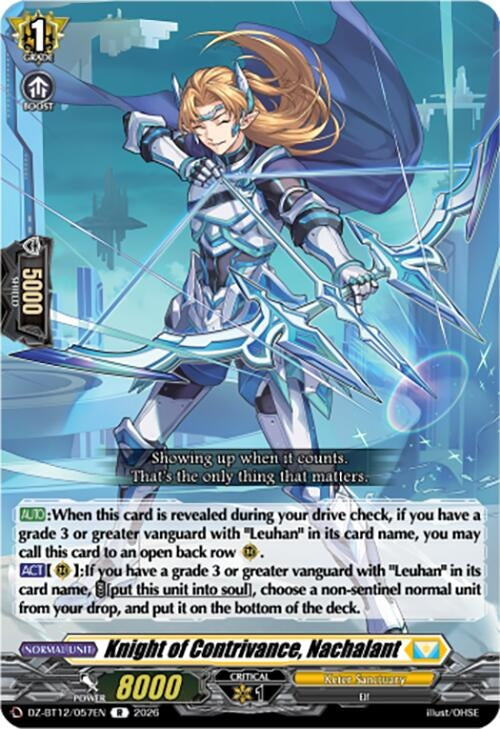 Image for Knight of Contrivance, Nachalant (DZ-BT12/057EN) - Cardfight Vanguard