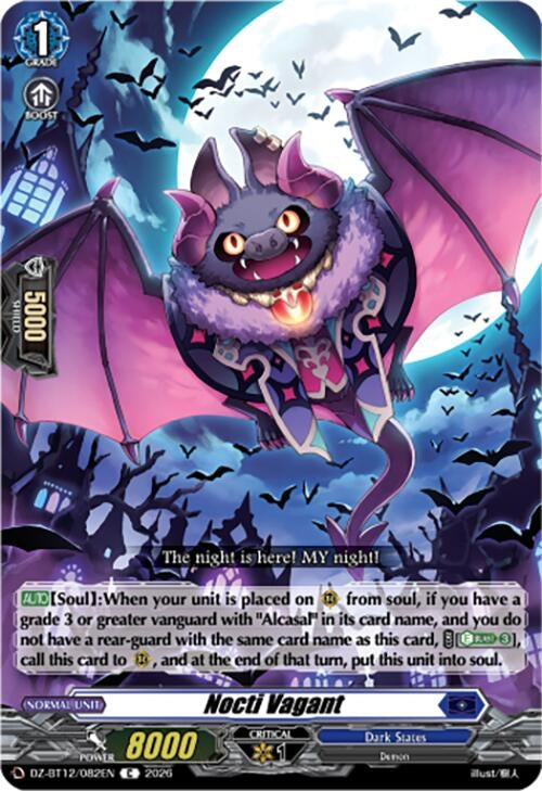 Image for Nocti Vagant (DZ-BT12/082EN) - Cardfight Vanguard
