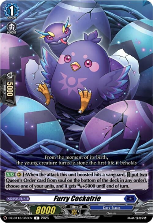 Image for Furry Cockatrie (DZ-BT12/083EN) - Cardfight Vanguard
