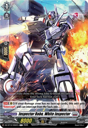 Inspector Robo, White Inspector (DZ-BT12/092EN)