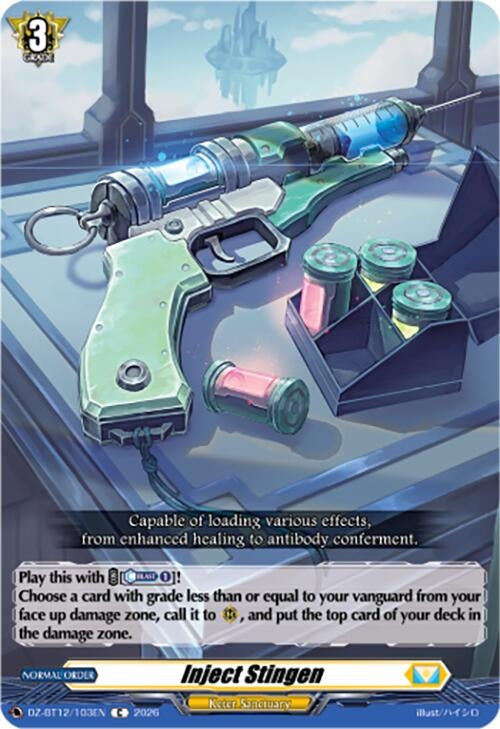 Image for Inject Stingen (DZ-BT12/103EN) - Cardfight Vanguard