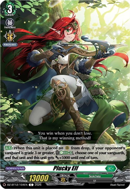 Image for Plucky Elf (DZ-BT12/104EN) - Cardfight Vanguard