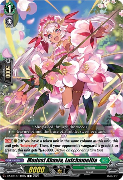Image for Modest Abaxia, Lutchamellia (DZ-BT12/110EN) - Cardfight Vanguard