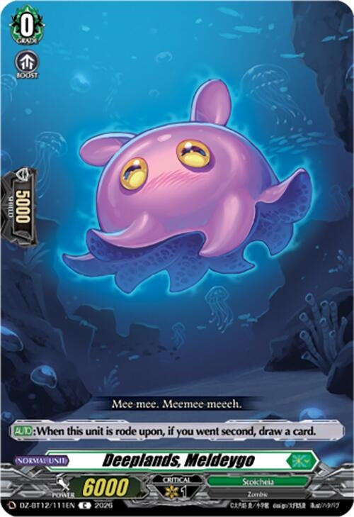 Image for Deeplands, Meldeygo (DZ-BT12/111EN) - Cardfight Vanguard