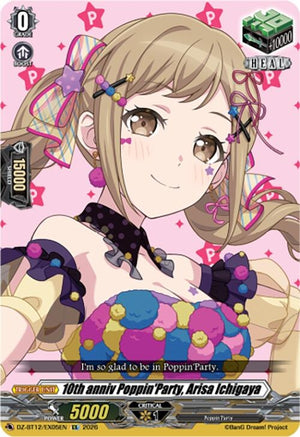 10th anniv Poppin'Party, Arisa Ichigaya (DZ-BT12/EX05EN)