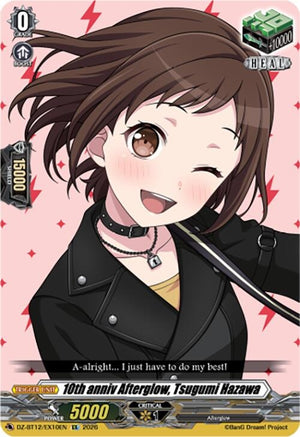 10th anniv Afterglow, Tsugumi Hazawa (DZ-BT12/EX10EN)