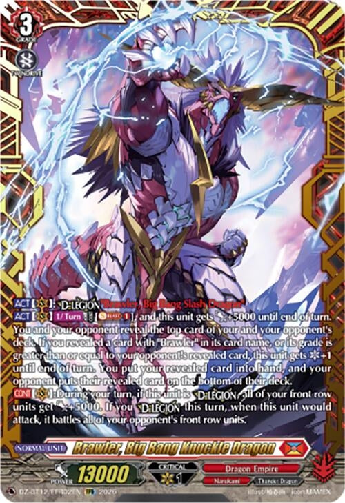 Image for Brawler, Big Bang Knuckle Dragon (FFR) (DZ-BT12/FFR02EN) - Cardfight Vanguard