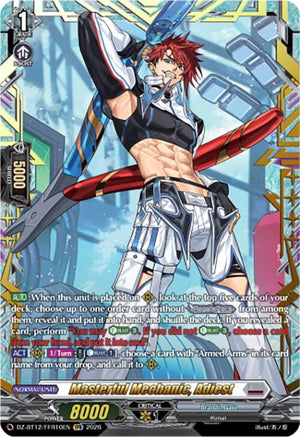 Masterful Mechanic, Adiest (FFR) (DZ-BT12/FFR10EN)