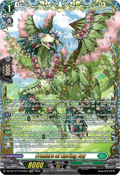 Image for Fredure of Spring Joy (FFR) (DZ-BT12/FFR16EN) - Cardfight Vanguard