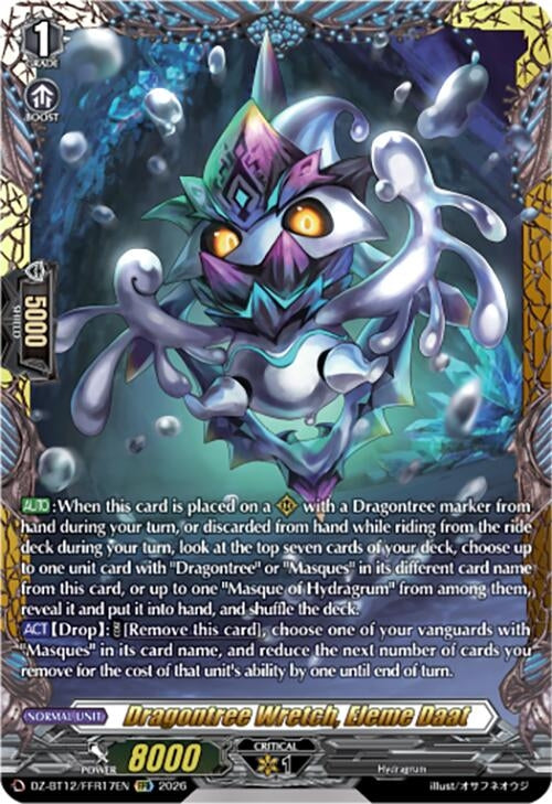 Image for Dragontree Wretch, Eleme Daat (FFR) (DZ-BT12/FFR17EN) - Cardfight Vanguard