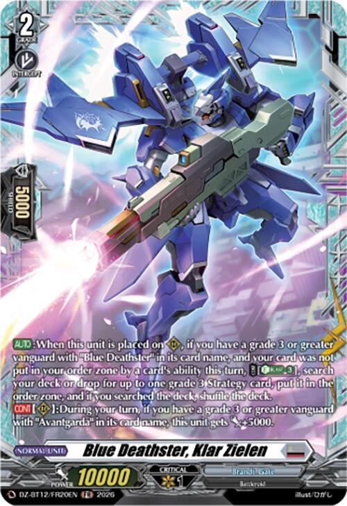 Image for Blue Deathster, Klar Zielen (FR) (DZ-BT12/FR20EN) - Cardfight Vanguard