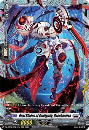 Dual Blades of Ambiguity, Decoheraise (FR) (DZ-BT12/FR24EN)