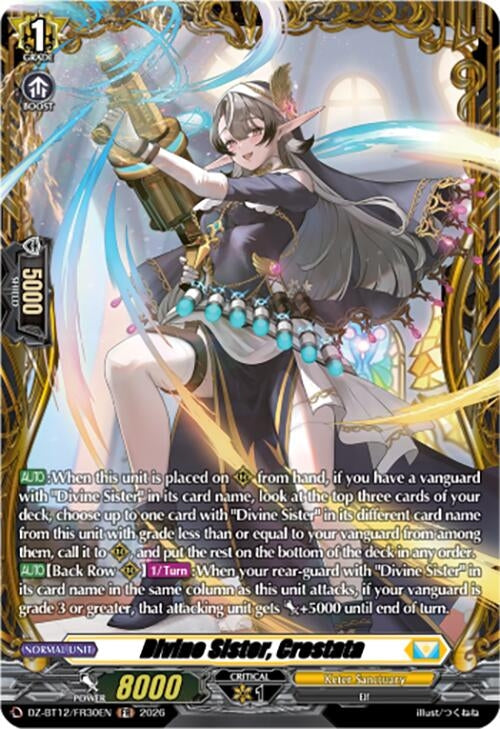 Image for Divine Sister, Crostata (FR) (DZ-BT12/FR30EN) - Cardfight Vanguard