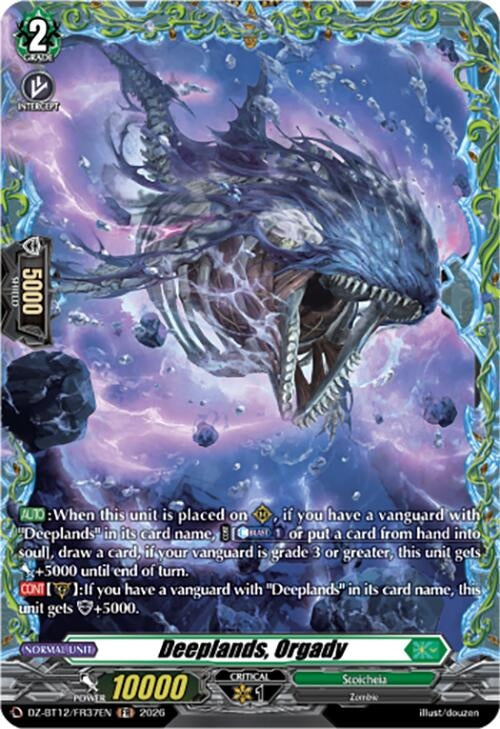 Image for Deeplands, Orgady (FR) (DZ-BT12/FR37EN) - Cardfight Vanguard