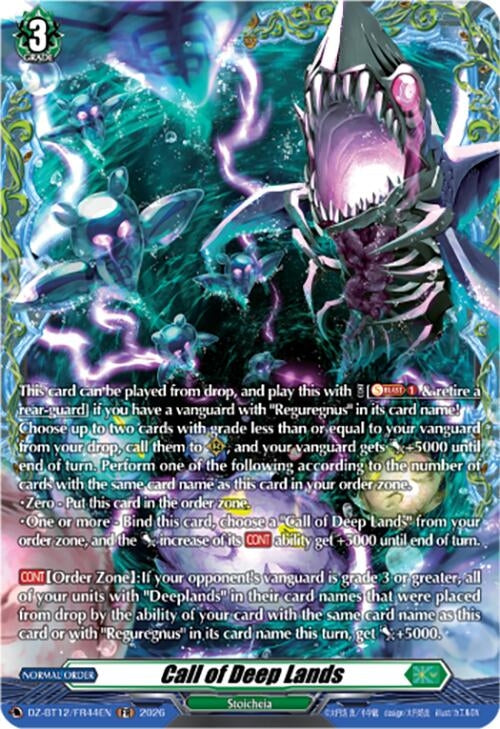 Image for Call of Deep Lands (FR) (DZ-BT12/FR44EN) - Cardfight Vanguard