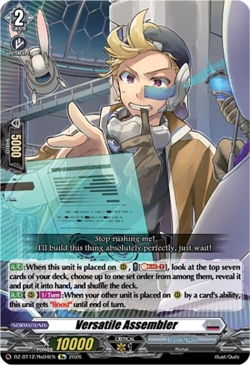 Image for Versatile Assembler (DZ-BT12/Re04EN) - Cardfight Vanguard