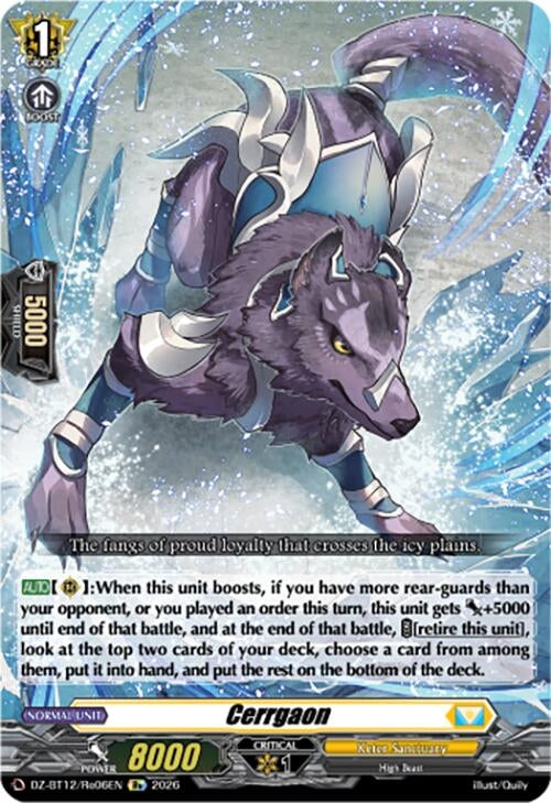 Image for Cerrgaon (DZ-BT12/Re06EN) - Cardfight Vanguard
