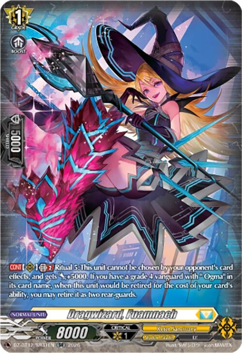 Image for Dragwizard, Fuamnach (SR) (DZ-BT12/SR31EN) - Cardfight Vanguard