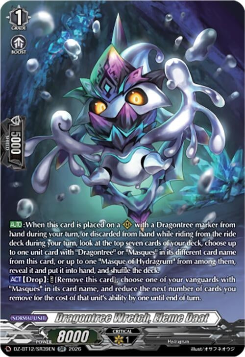 Image for Dragontree Wretch, Eleme Daat (SR) (DZ-BT12/SR39EN) - Cardfight Vanguard