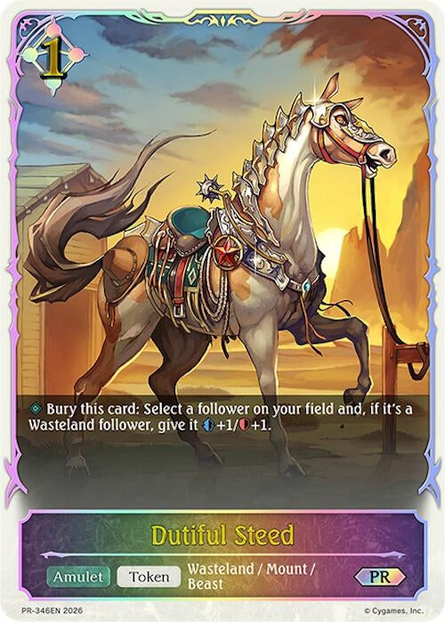 Image for Dutiful Steed (PR-346EN) - Shadowverse: Evolve
