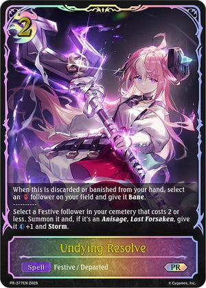 Undying Resolve (PR-377EN)