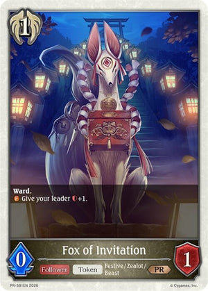 Fox of Invitation (PR-381EN)