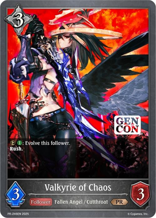 Image for Valkyrie of Chaos - PR-246EN (PR-246EN) - Shadowverse: Evolve