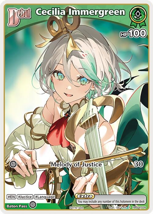 Image for Cecilia Immergreen (P) (hBP04-028) (hBP04-028) - Hololive