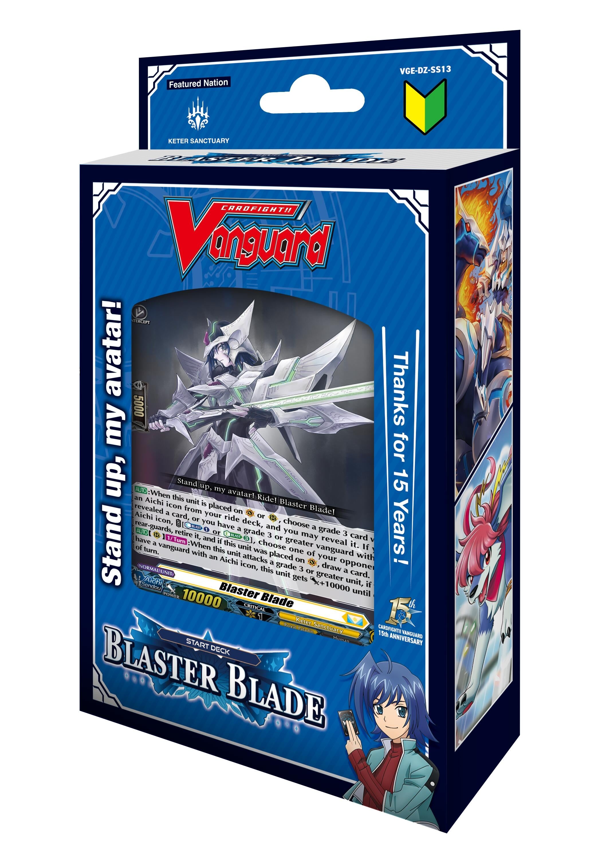 Image for Blaster Blade Start Deck - Cardfight Vanguard