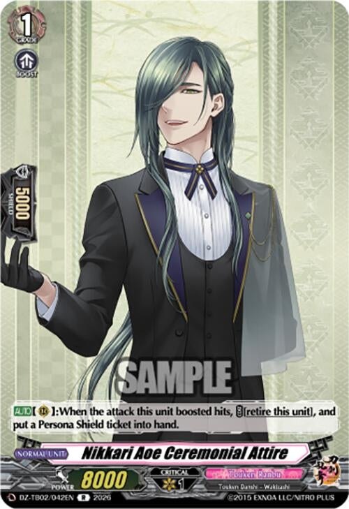 Image for Nikkari Aoe Ceremonial Attire (DZ-TB02/042EN) - Cardfight Vanguard
