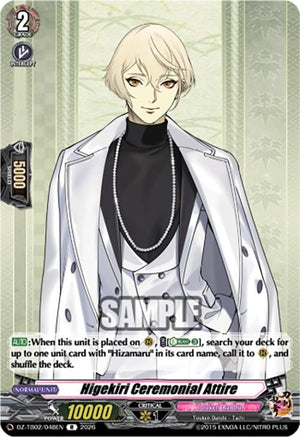 Higekiri Ceremonial Attire (DZ-TB02/048EN)
