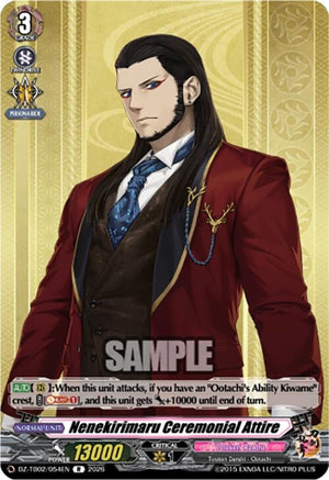 Nenekirimaru Ceremonial Attire (DZ-TB02/054EN)