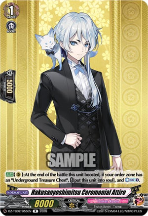 Hakusan Yoshimitsu Ceremonial Attire (DZ-TB02/055EN)