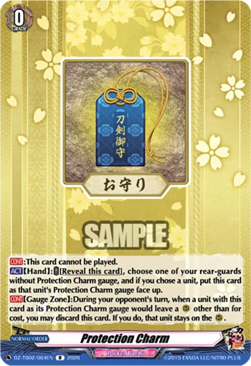 Image for Protection Charm (DZ-TB02/064EN) - Cardfight Vanguard