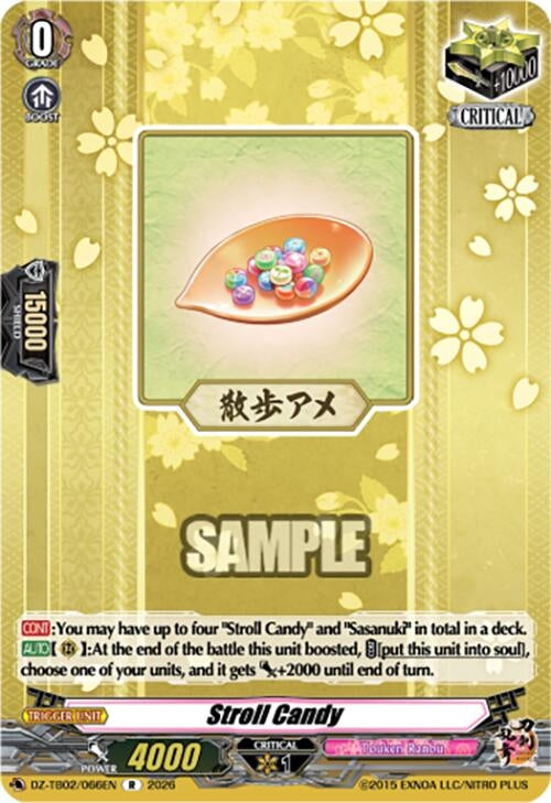 Image for Stroll Candy (DZ-TB02/066EN) - Cardfight Vanguard