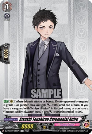 Atsushi Toushirou Ceremonial Attire (DZ-TB02/078EN)