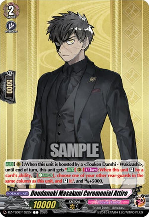 Doudanuki Masakuni Ceremonial Attire (DZ-TB02/102EN)