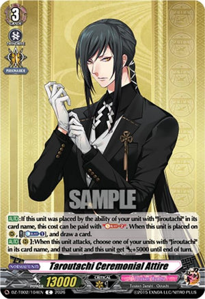 Taroutachi Ceremonial Attire (DZ-TB02/104EN)