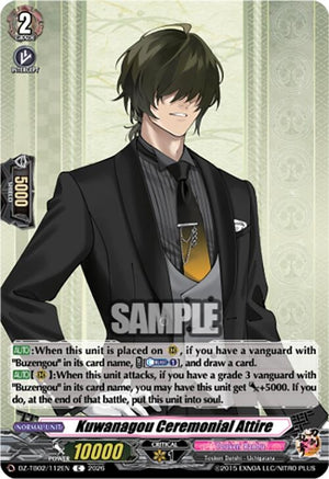 Kuwanagou Ceremonial Attire (DZ-TB02/112EN)
