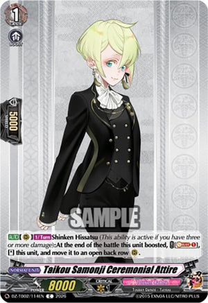 Taikou Samonji Ceremonial Attire (DZ-TB02/114EN)