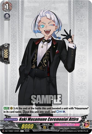 Kuki Masamune Ceremonial Attire (DZ-TB02/123EN)