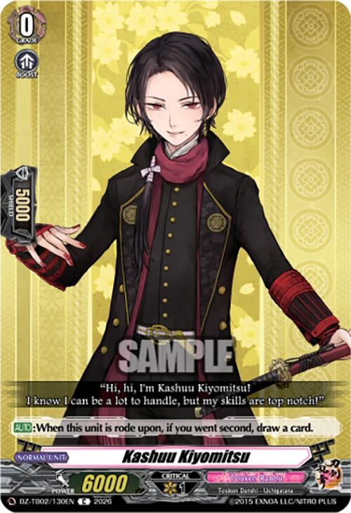 Image for Kashuu Kiyomitsu (DZ-TB02/130EN) - Cardfight Vanguard