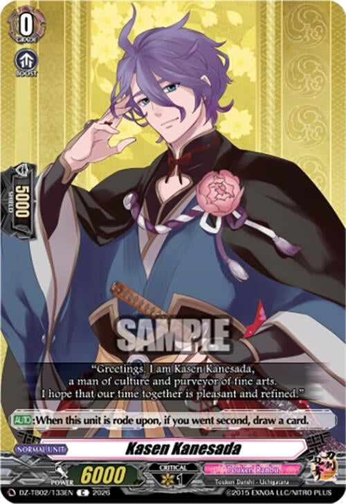 Image for Kasen Kanesada (DZ-TB02/133EN) - Cardfight Vanguard
