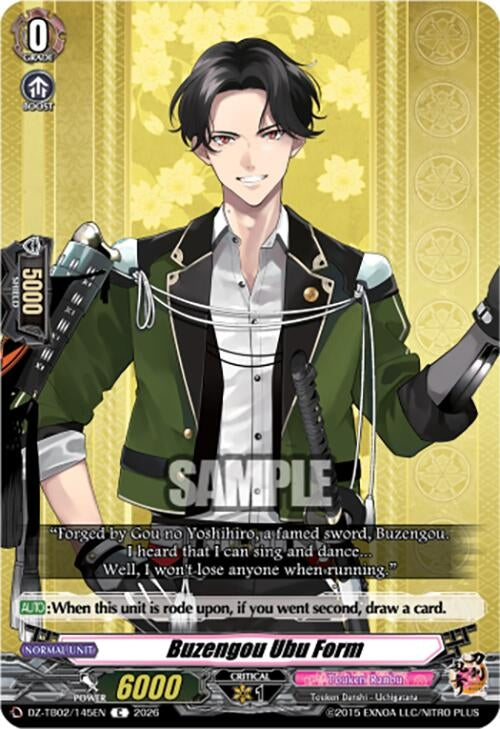 Image for Buzengou Ubu Form (DZ-TB02/145EN) - Cardfight Vanguard